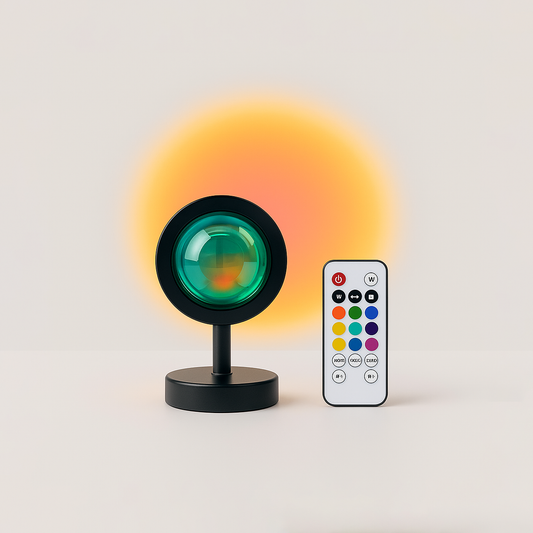 1PC Sunset Lamp - Creating a Warm, Inviting Sunset Atmosphere for Your Evenings - Ideal for Relaxation, Home Decor, and Ambiance